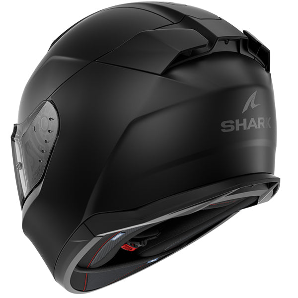 Shark D-Skwal 3 Full Face Helmet Blank Matt Black (Image 3) - ThrottleChimp