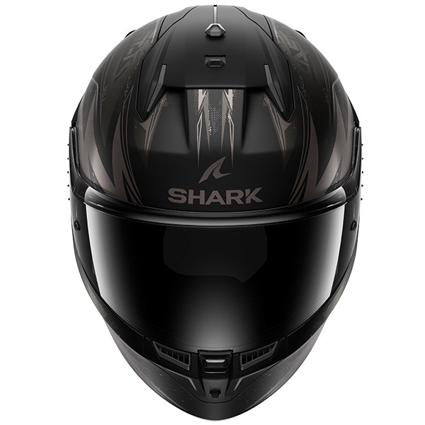 Shark D-Skwal 3 Full Face Helmet Blast R Black / Grey (Image 2) - ThrottleChimp