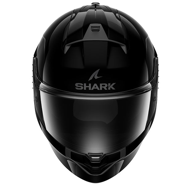 Shark Ridill 2 Full Face Helmet Blank Gloss Black (Image 2) - ThrottleChimp