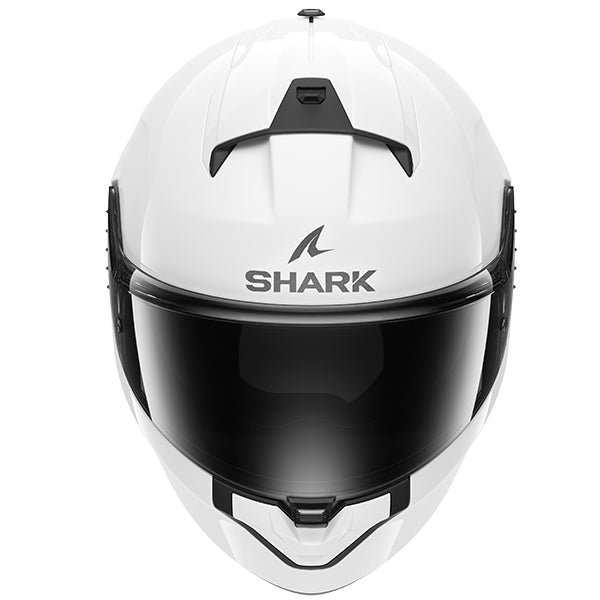 Shark Ridill 2 Full Face Helmet Blank White (Image 2) - ThrottleChimp