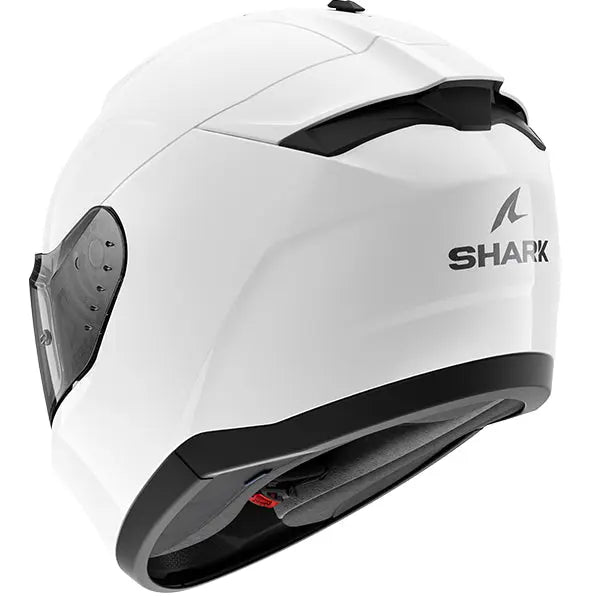 Shark Ridill 2 Full Face Helmet Blank White FREE 1 YEAR Returns, FREE UK Delivery | ThrottleChimp