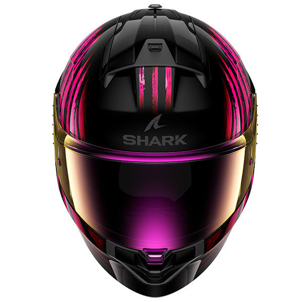 Shark Ridill 2 Full Face Helmet Assya Black / Violet (Image 3) - ThrottleChimp