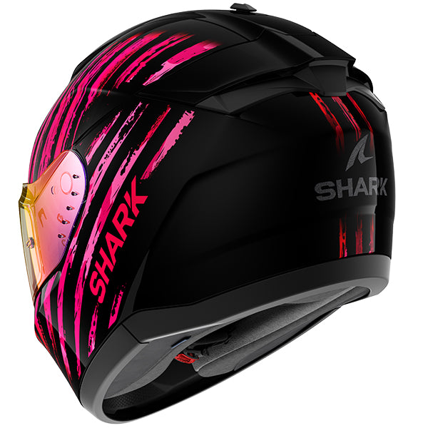 Shark Ridill 2 Full Face Helmet Assya Black / Violet (Image 4) - ThrottleChimp