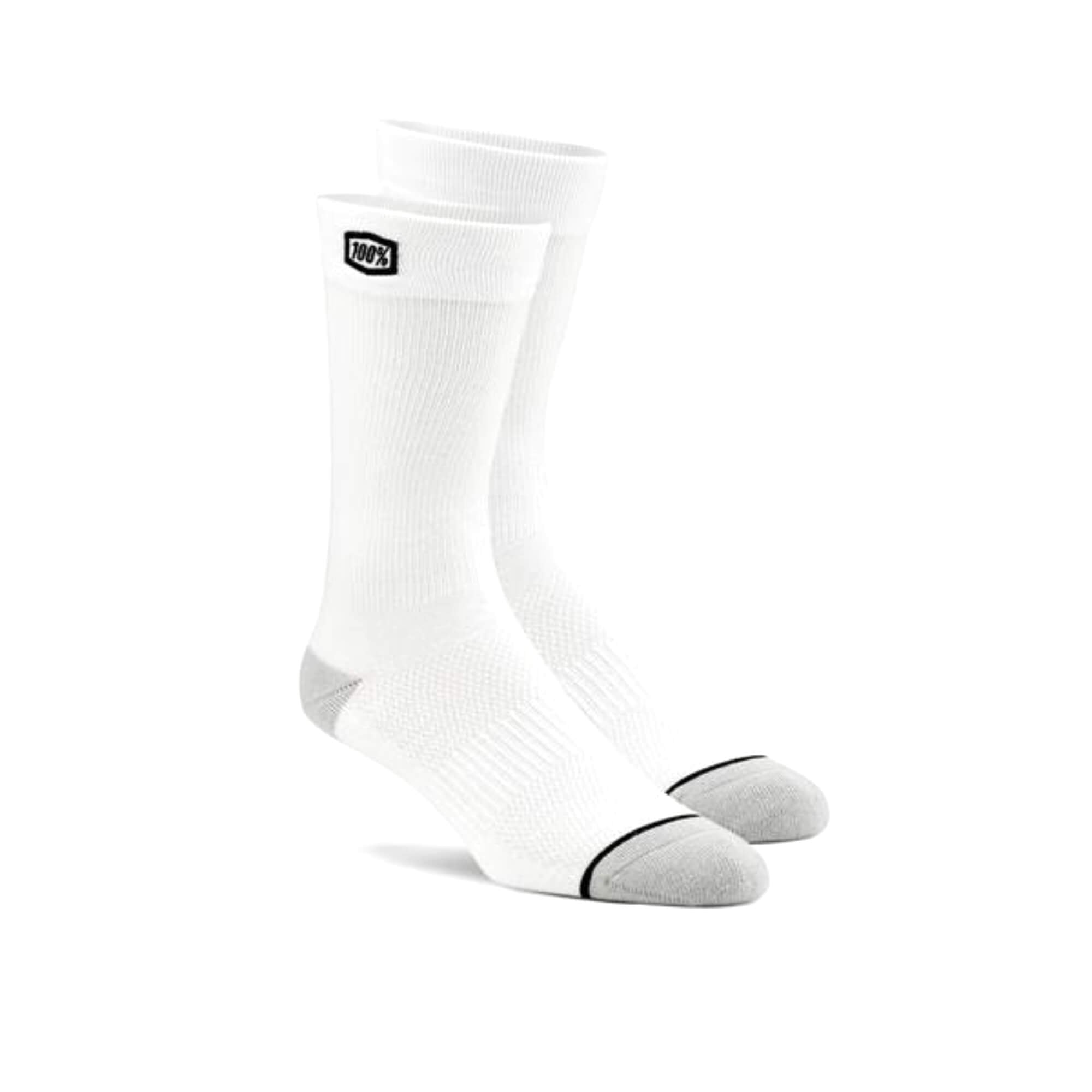 100% Solid Casual Socks White FREE 1 YEAR Returns, FREE UK Delivery | ThrottleChimp