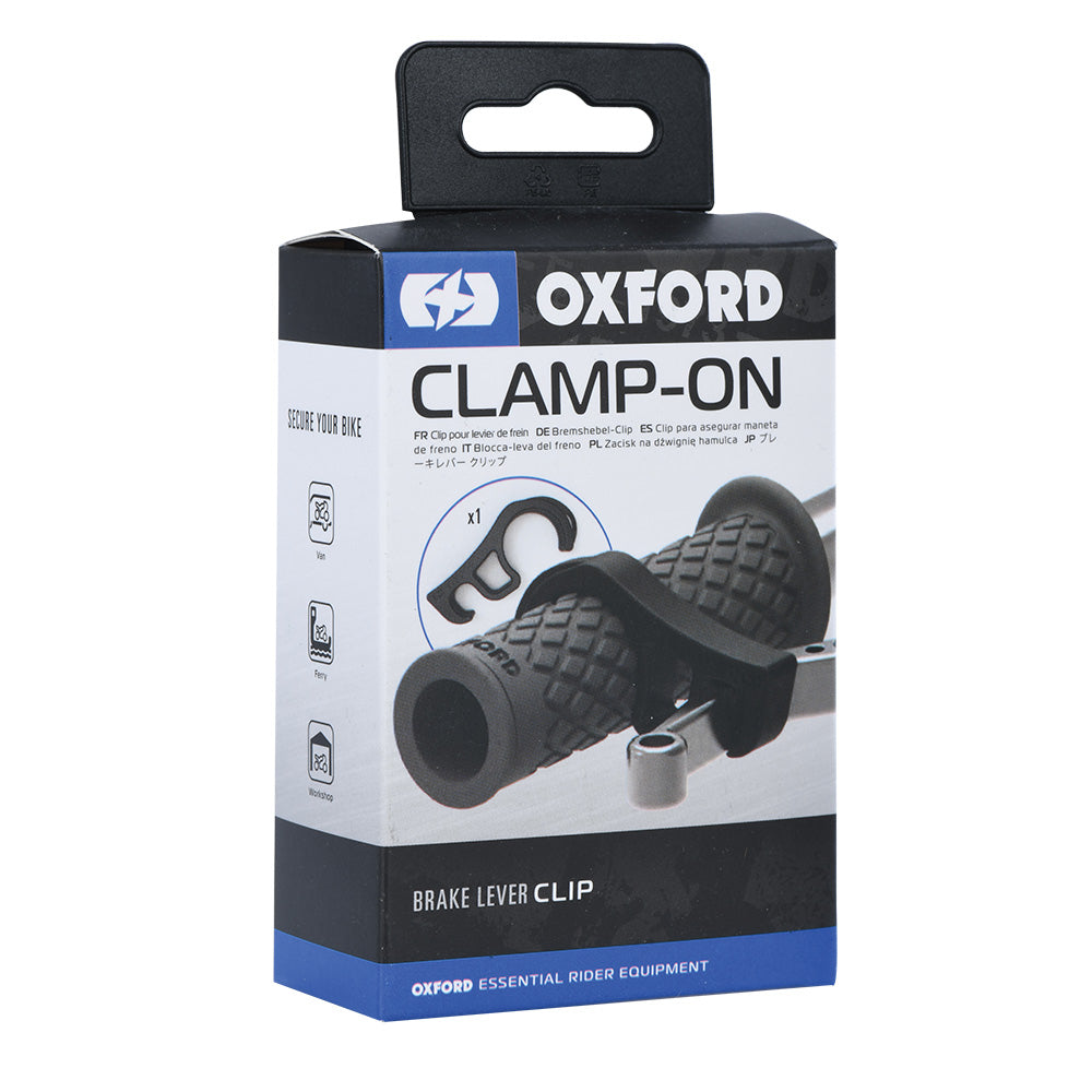 Oxford Clamp-On Brake Lever Clamp (Image 2) - ThrottleChimp