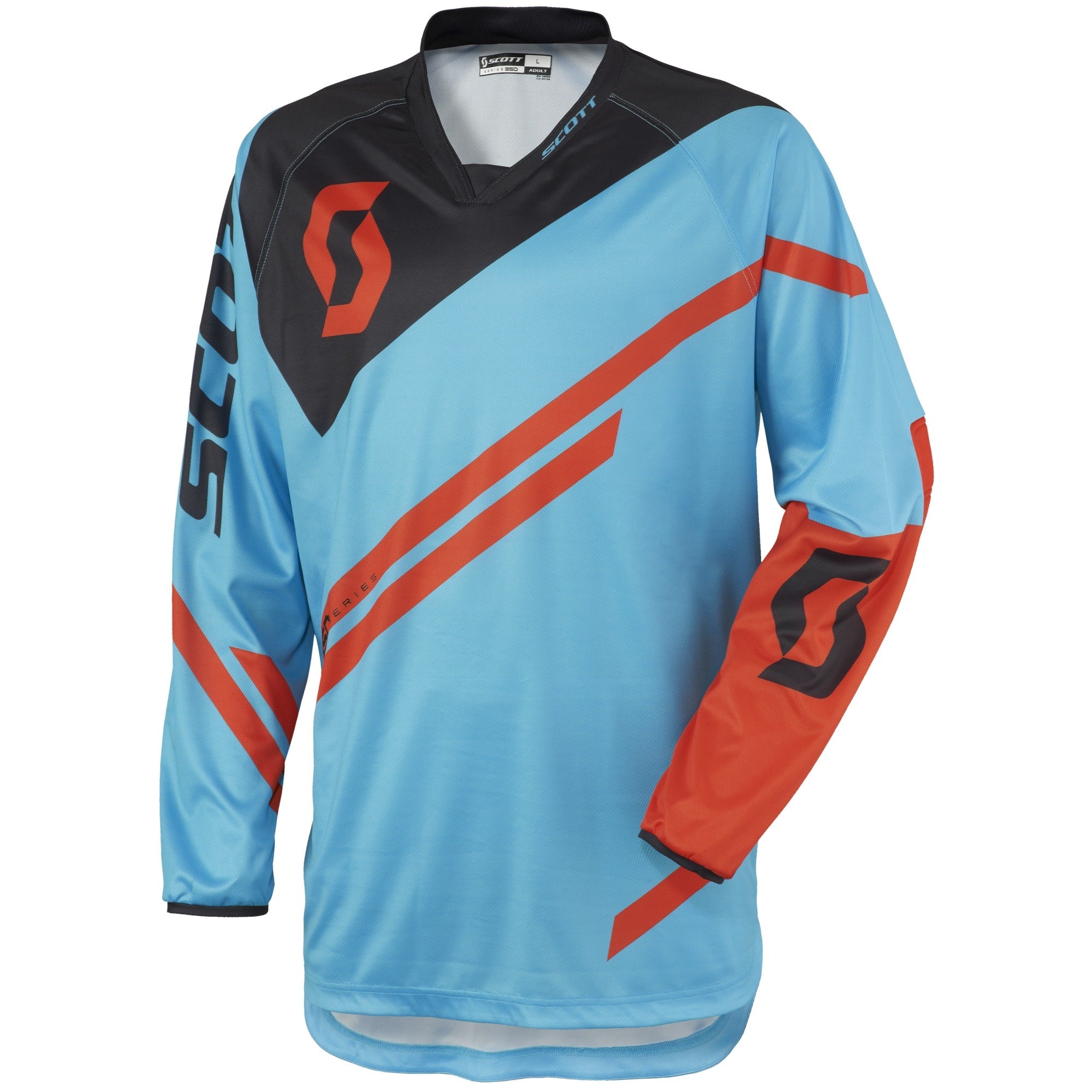 Scott 350 Track Jersey Blue / Orange