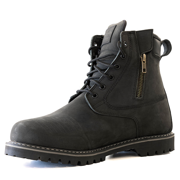 Richa Calgary Boots Black FREE 1 YEAR Returns, FREE UK Delivery | ThrottleChimp