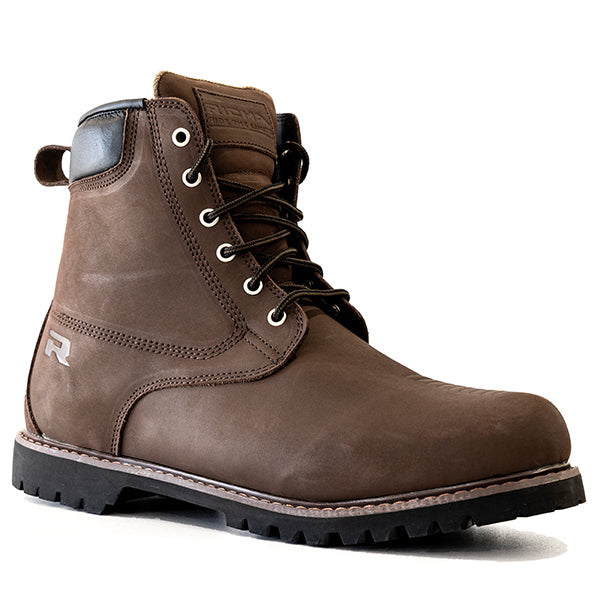 Richa Calgary Boots Brown FREE 1 YEAR Returns, FREE UK Delivery | ThrottleChimp