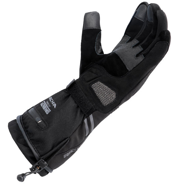 Richa Inferno V12 Heated Textile Gloves Black (Image 3) - ThrottleChimp