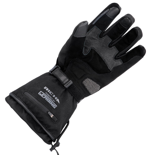 Richa Inferno V12 Heated Textile Gloves Black (Image 2) - ThrottleChimp