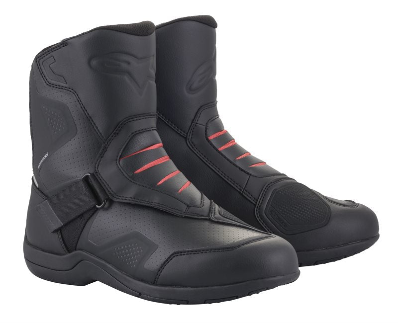 Alpinestars Ridge V2 Waterproof Short Boots Black FREE 1 YEAR Returns, FREE UK Delivery | ThrottleChimp