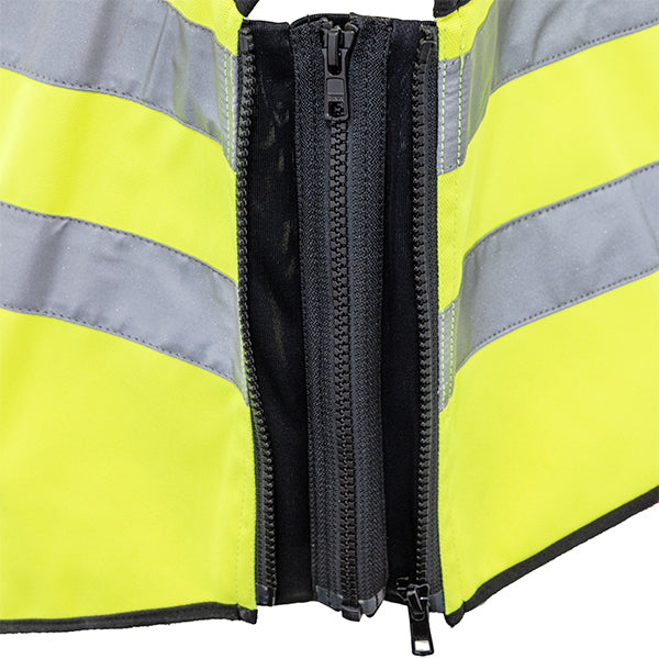 Richa Safety Jacket Fluo Yellow (Image 4) - ThrottleChimp