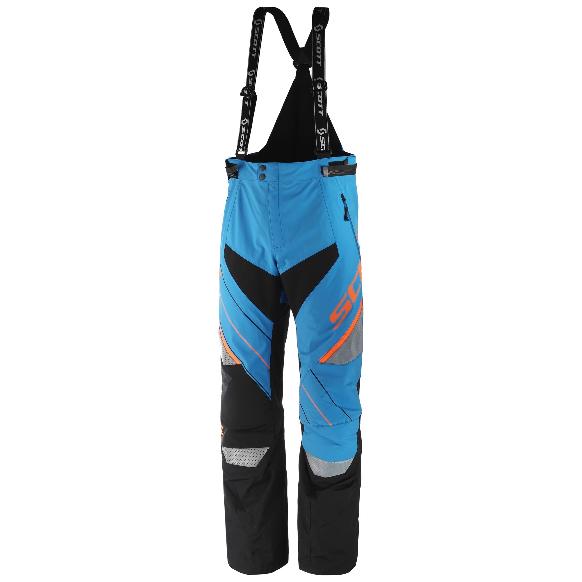 Scott Shell Pro Textile Trouser Blue / Neon Orange