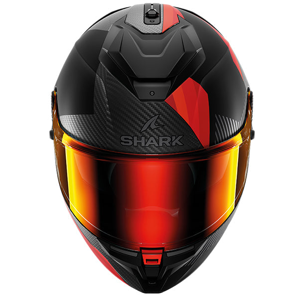 Shark Spartan GT PRO Carbon Full Face Helmet Dokhta Orange / Black (Image 2) - ThrottleChimp