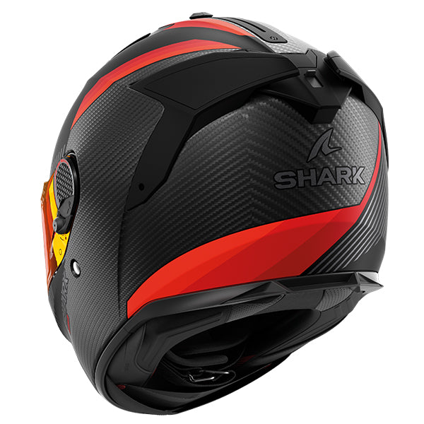 Shark Spartan GT PRO Carbon Full Face Helmet Dokhta Orange / Black (Image 3) - ThrottleChimp