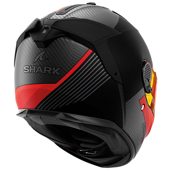 Shark Spartan GT PRO Carbon Full Face Helmet Dokhta Orange / Black (Image 5) - ThrottleChimp