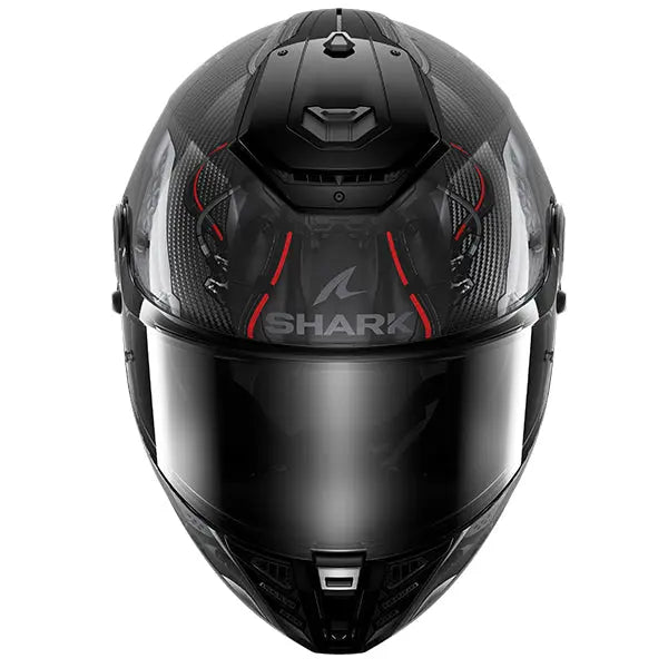 Shark Spartan RS Carbon Full Face Helmet Xbot Black / Anthracite / Red FREE 1 YEAR Returns, FREE UK Delivery | ThrottleChimp