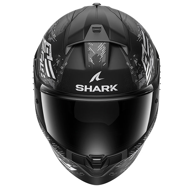 Shark Ridill 2 Full Face Helmet Molokai Black / White / Silver (Image 2) - ThrottleChimp