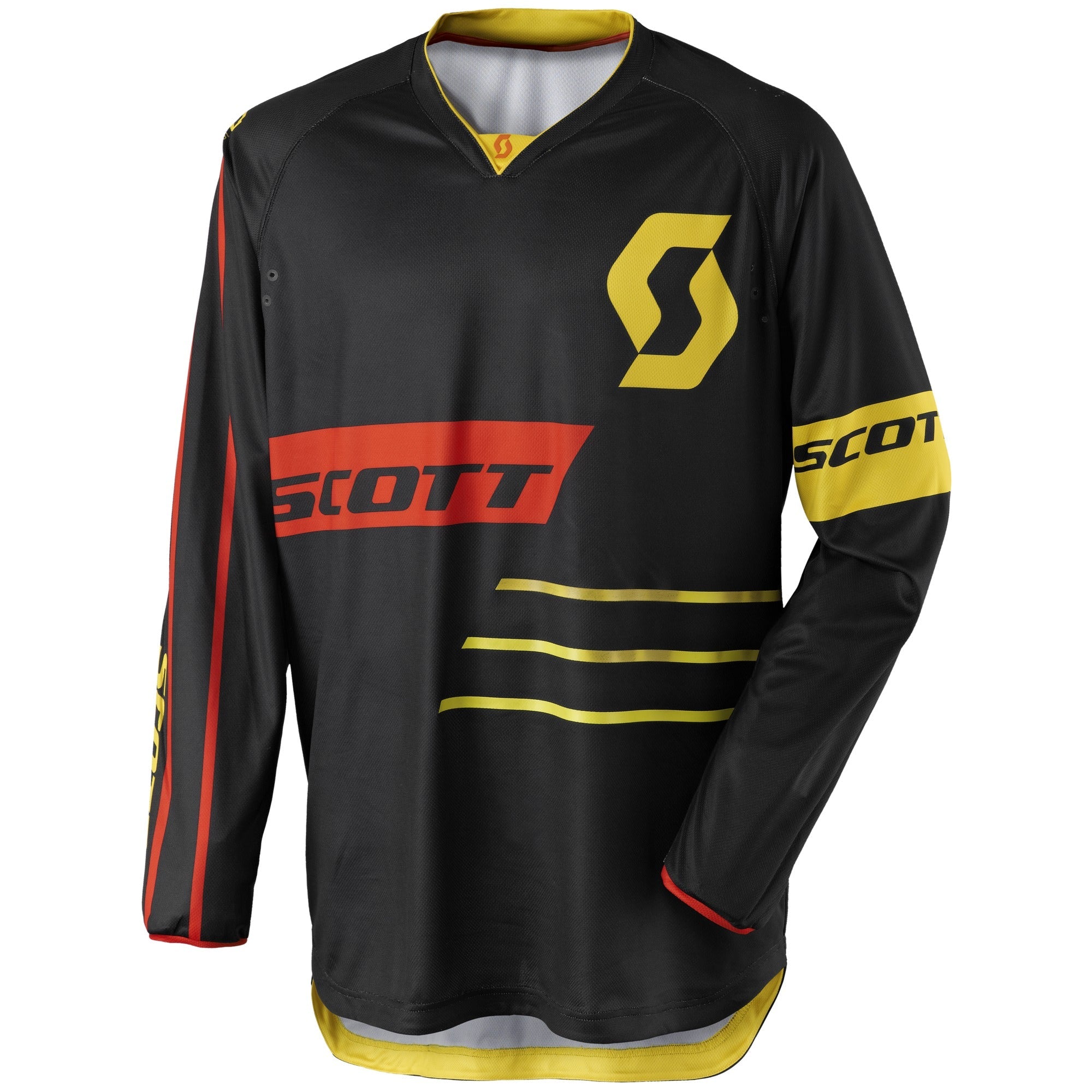 Scott 350 Dirt Jersey Black / Yellow