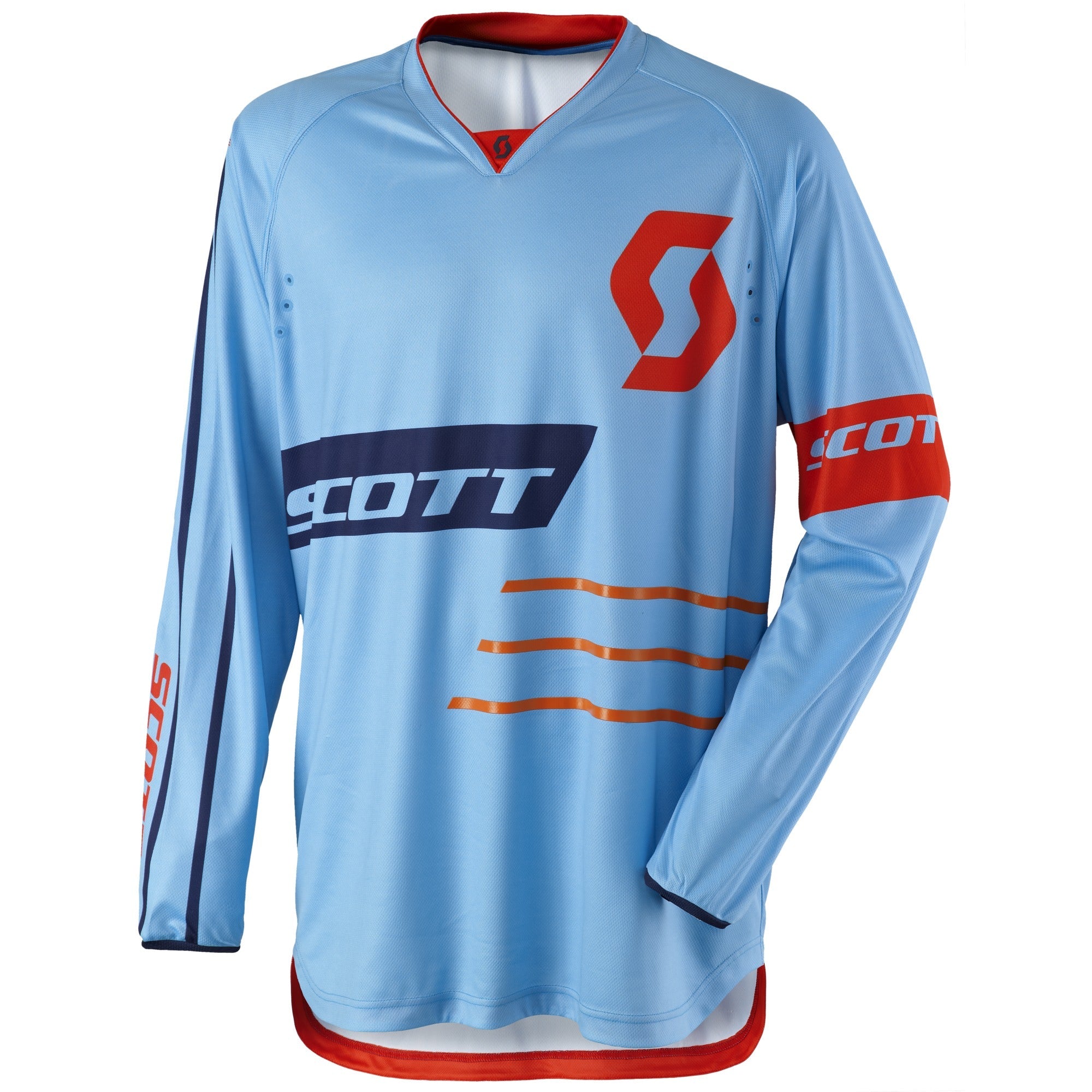 Scott 350 Dirt Jersey Blue / Orange