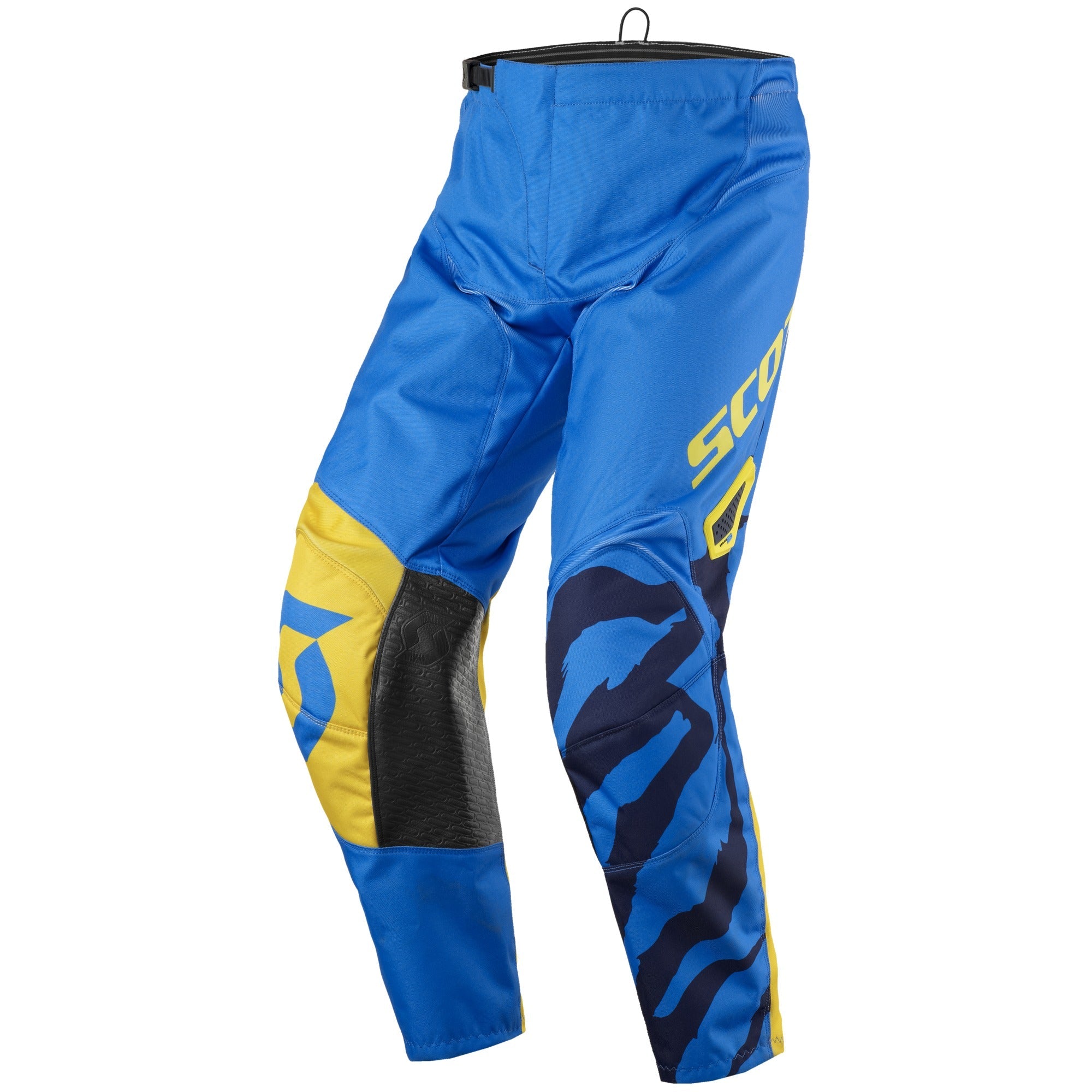 Scott 350 Race Textile Trouser Blue / Yellow