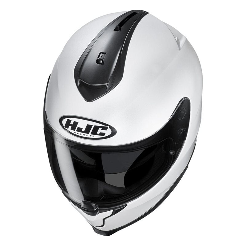 HJC C70 Full Face Helmet White (Image 2) - ThrottleChimp