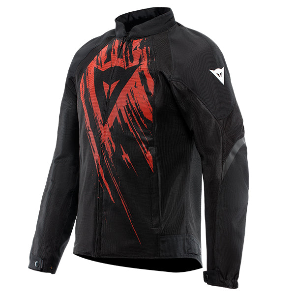 Dainese Herosphere Textile Jacket Black / Red Tarmac - ThrottleChimp