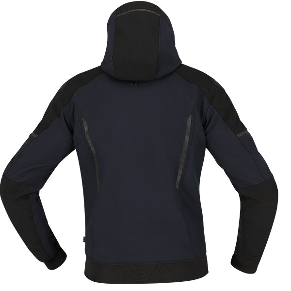 Richa Atomic 2 Hoodie Waterproof Black / Navy (Image 3) - ThrottleChimp