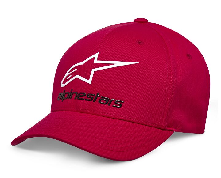 Alpinestars Always 2.0 Hat Red / White FREE 1 Year Return, FREE UK Shipping | ThrottleChimp