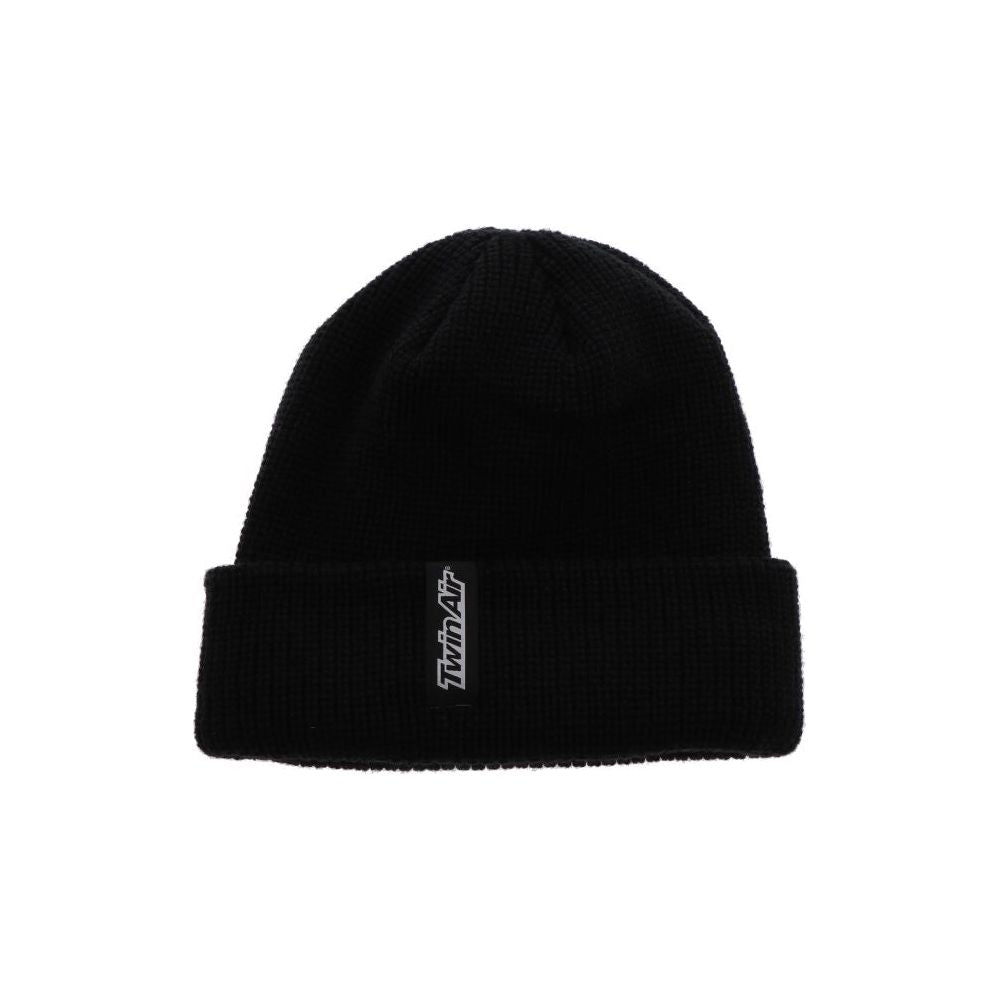 Twin Air Stretch Fit Beanie Black FREE 1 YEAR Returns, FREE UK Delivery | ThrottleChimp