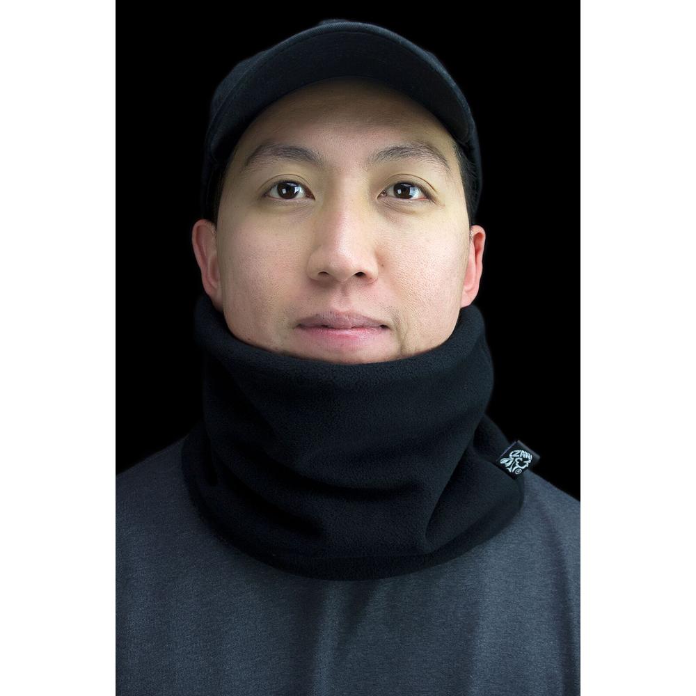 ZAN Microfleece Neck Gaiter Black