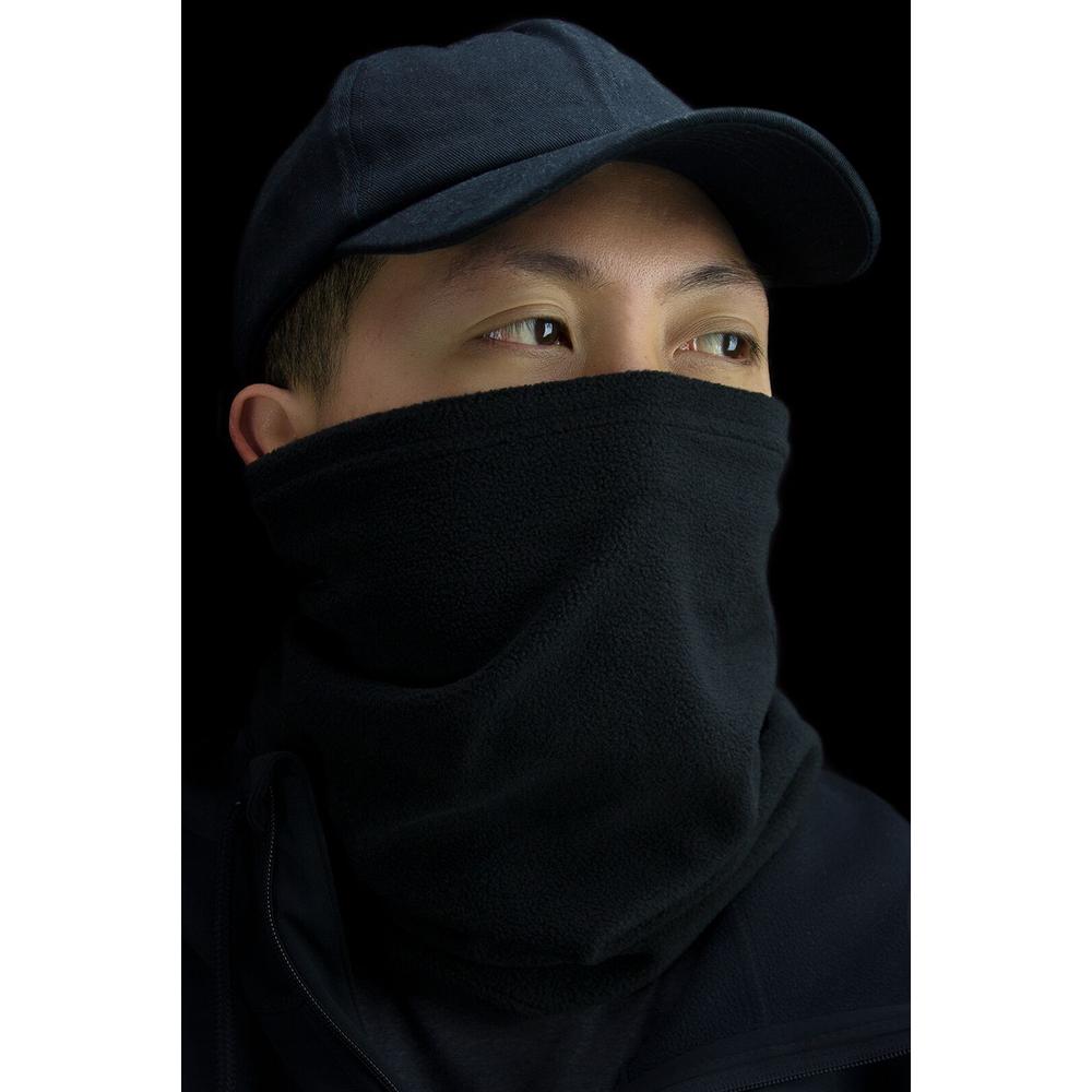 ZAN Microfleece Neck Gaiter Black