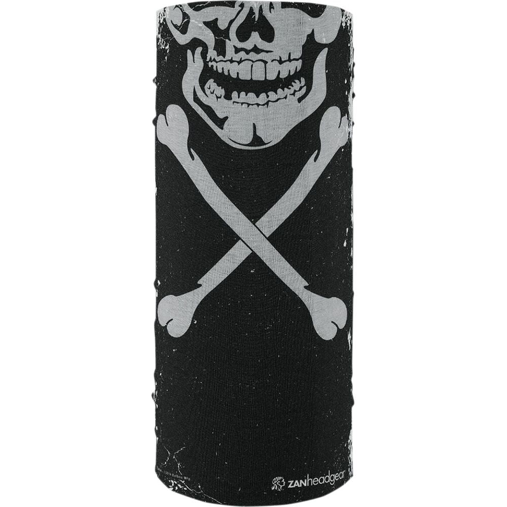 ZAN All Weather Skull XBones Motley Tube Black / Light Grey