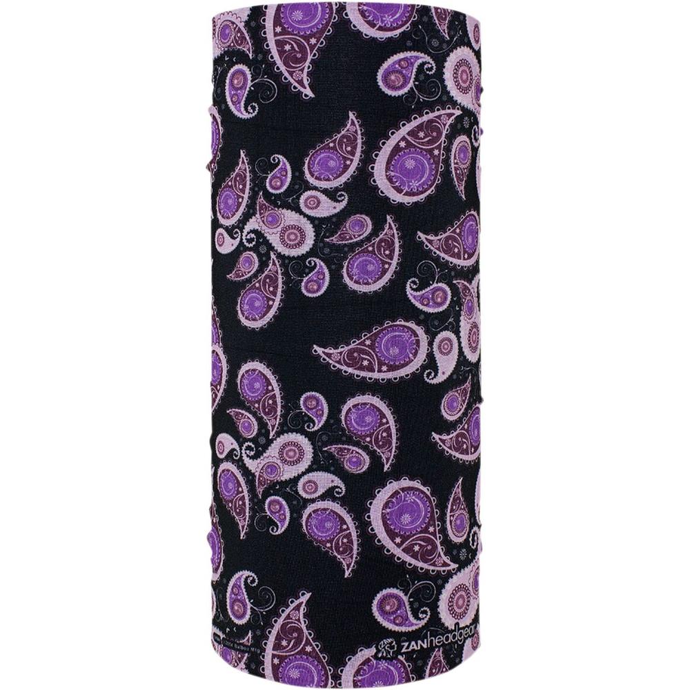 ZAN All Weather Paisley Motley Tube Black / Purple