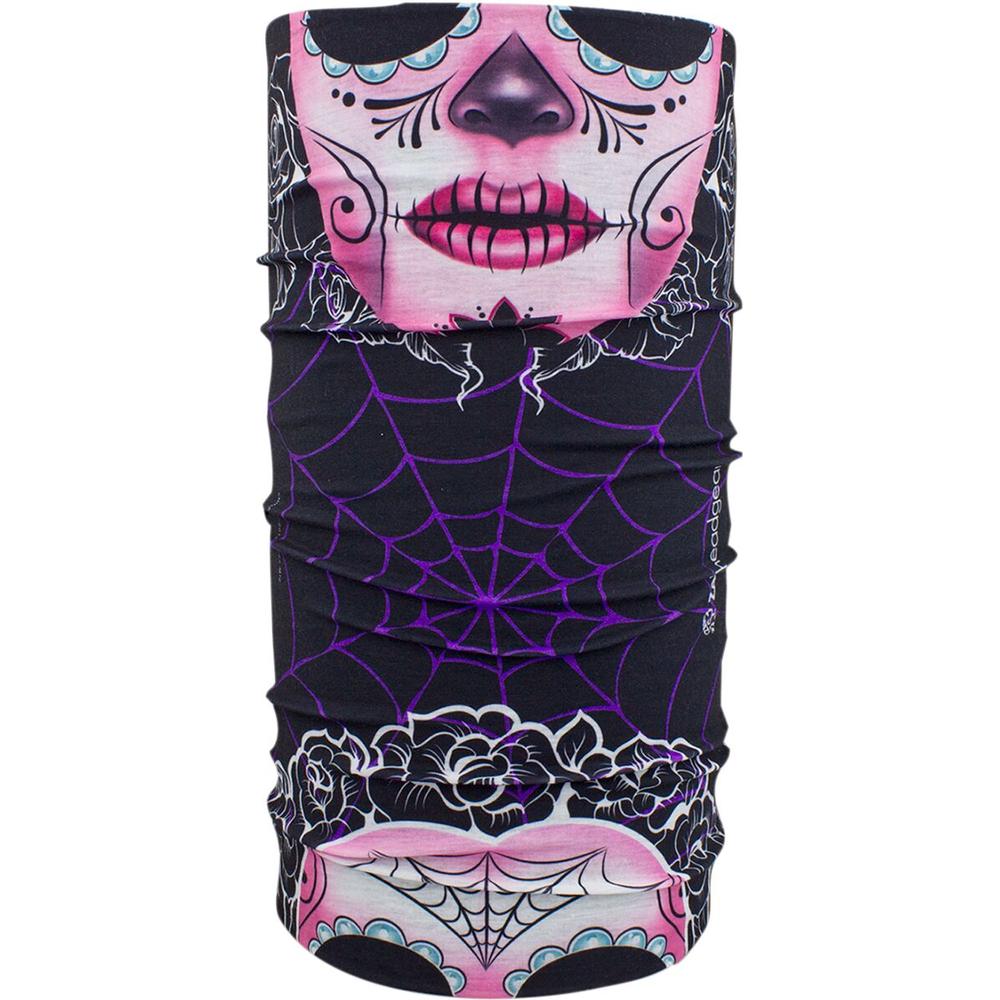 ZAN Sugar Skull All Weather Motley Tube Black / Pink / Purple