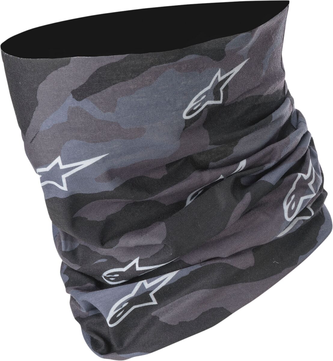 Alpinestars Neck Tube Black / Grey FREE 1 Year Return, FREE UK Shipping | ThrottleChimp