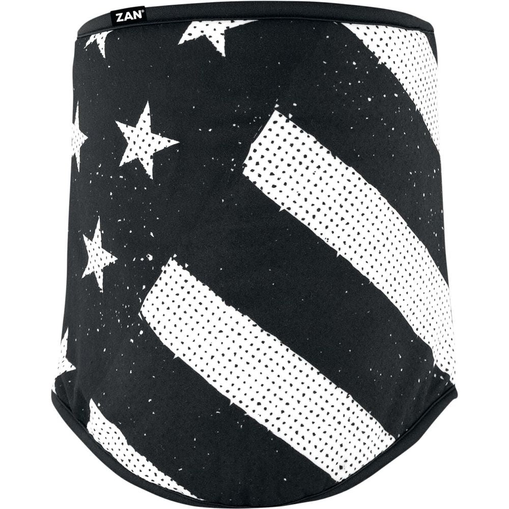 ZAN SportFlex Neck Gaiter Flag Black / White