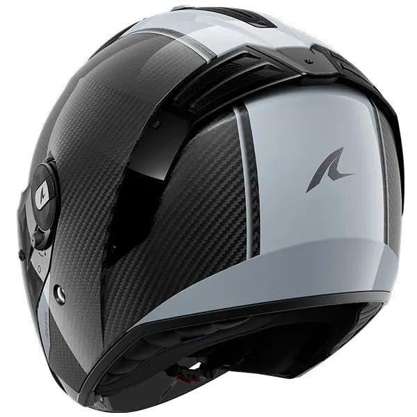 Shark RS Jet Carbon Open Face Helmet Blank Carbon / Black / Silver FREE 1 YEAR Returns, FREE UK Delivery | ThrottleChimp