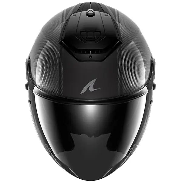 Shark RS Jet Carbon Open Face Helmet Blank Black / Carbon - ThrottleChimp