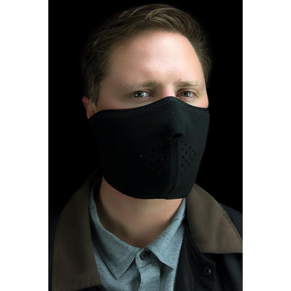 ZAN Neoprene Half Mask Black