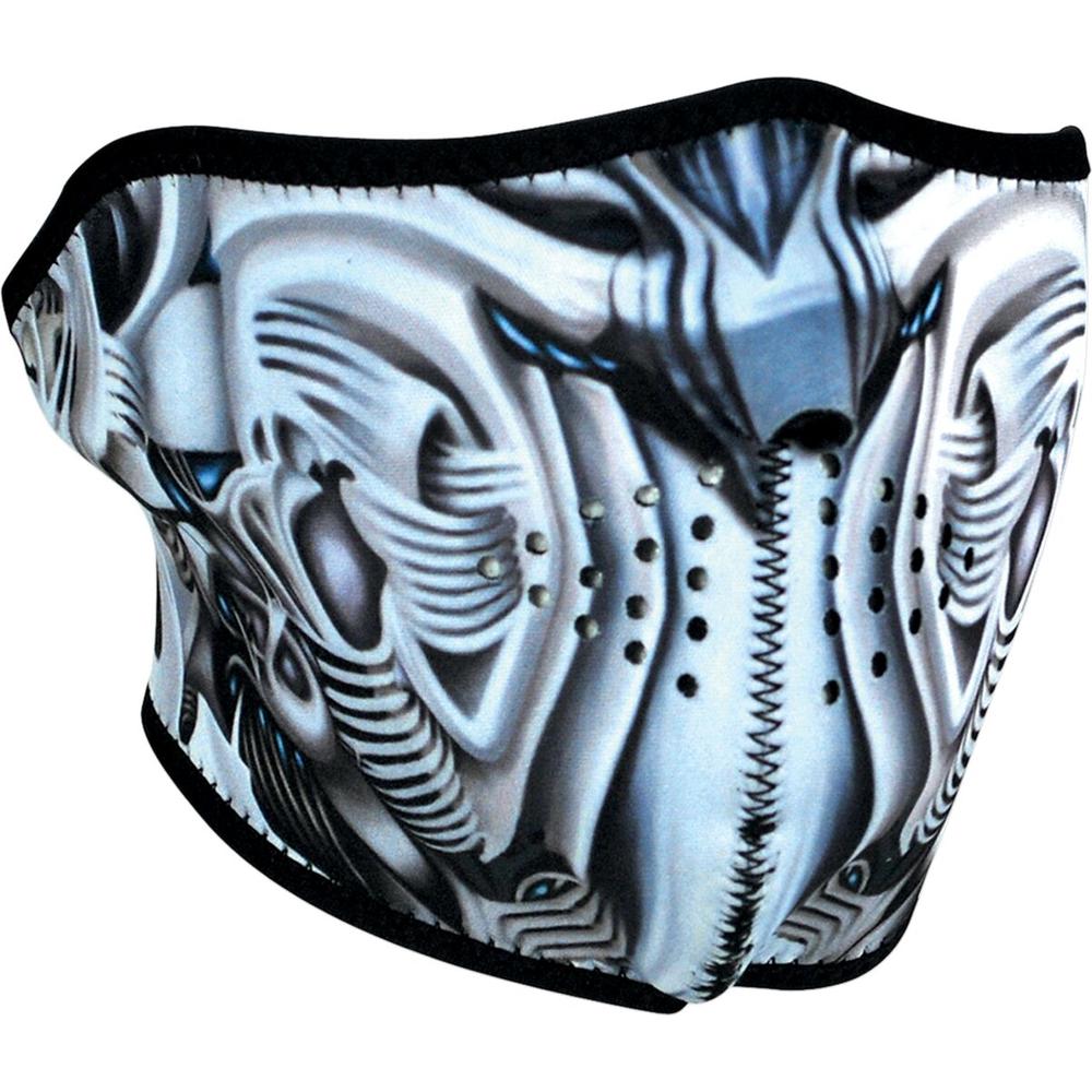 ZAN Neoprene Biomechanical Half Mask Black / Blue / White