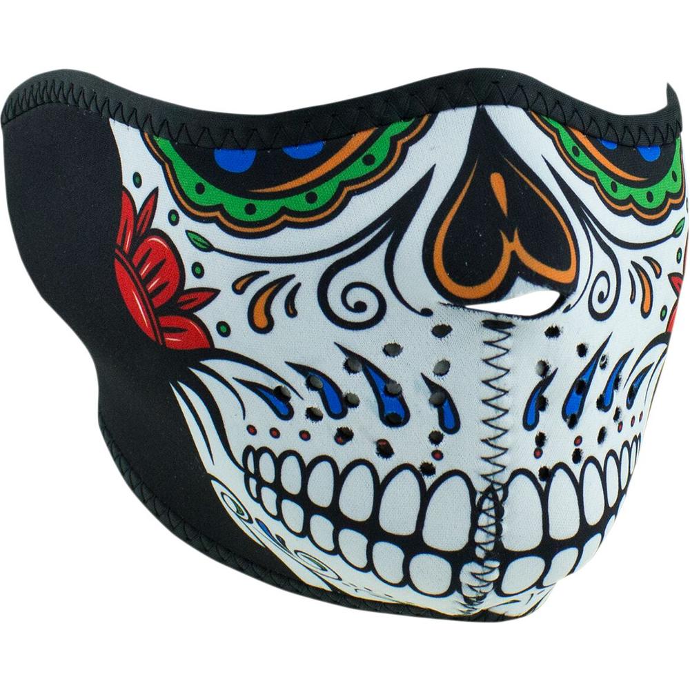 ZAN Neoprene Half Mask Muerte Skull