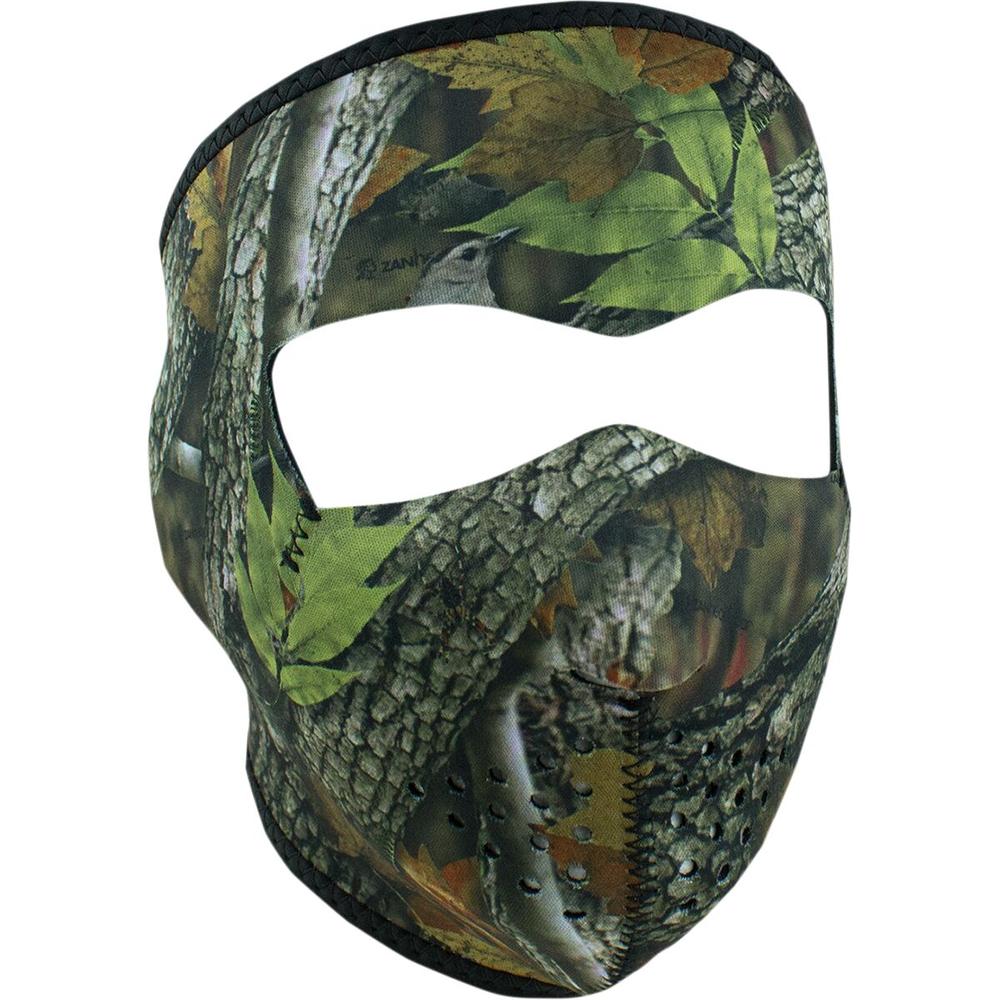 ZAN Neoprene Full-Face Mask Forest Camouflage