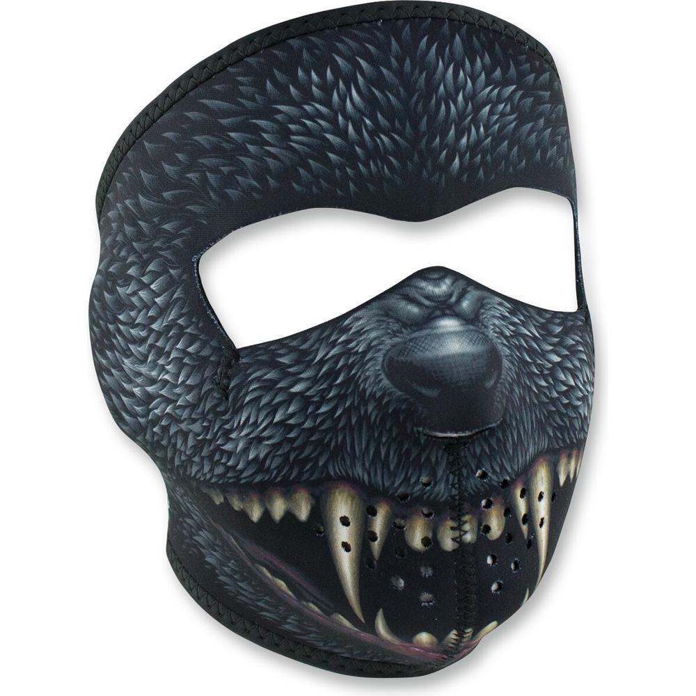 ZAN Neoprene Full-Face Mask Silver Bullet