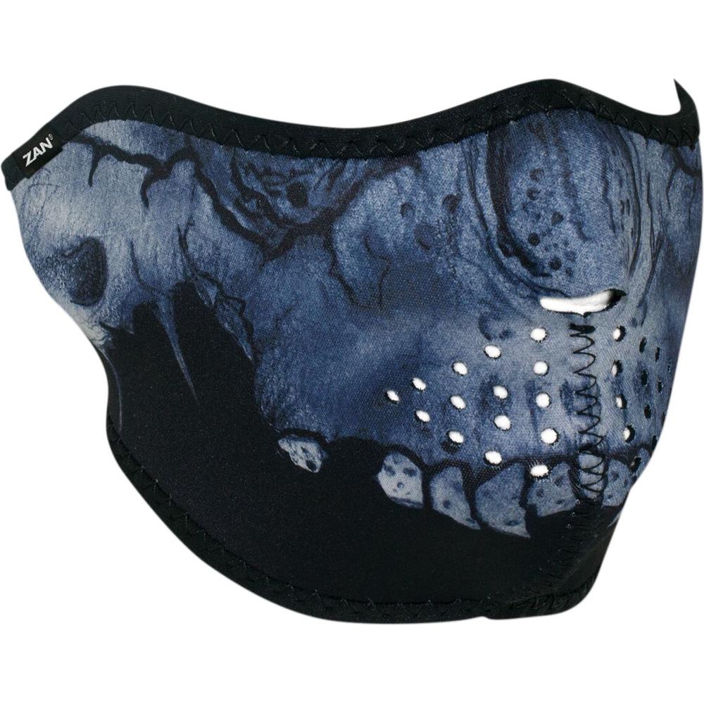 ZAN Neoprene Half Mask Midnight Skull