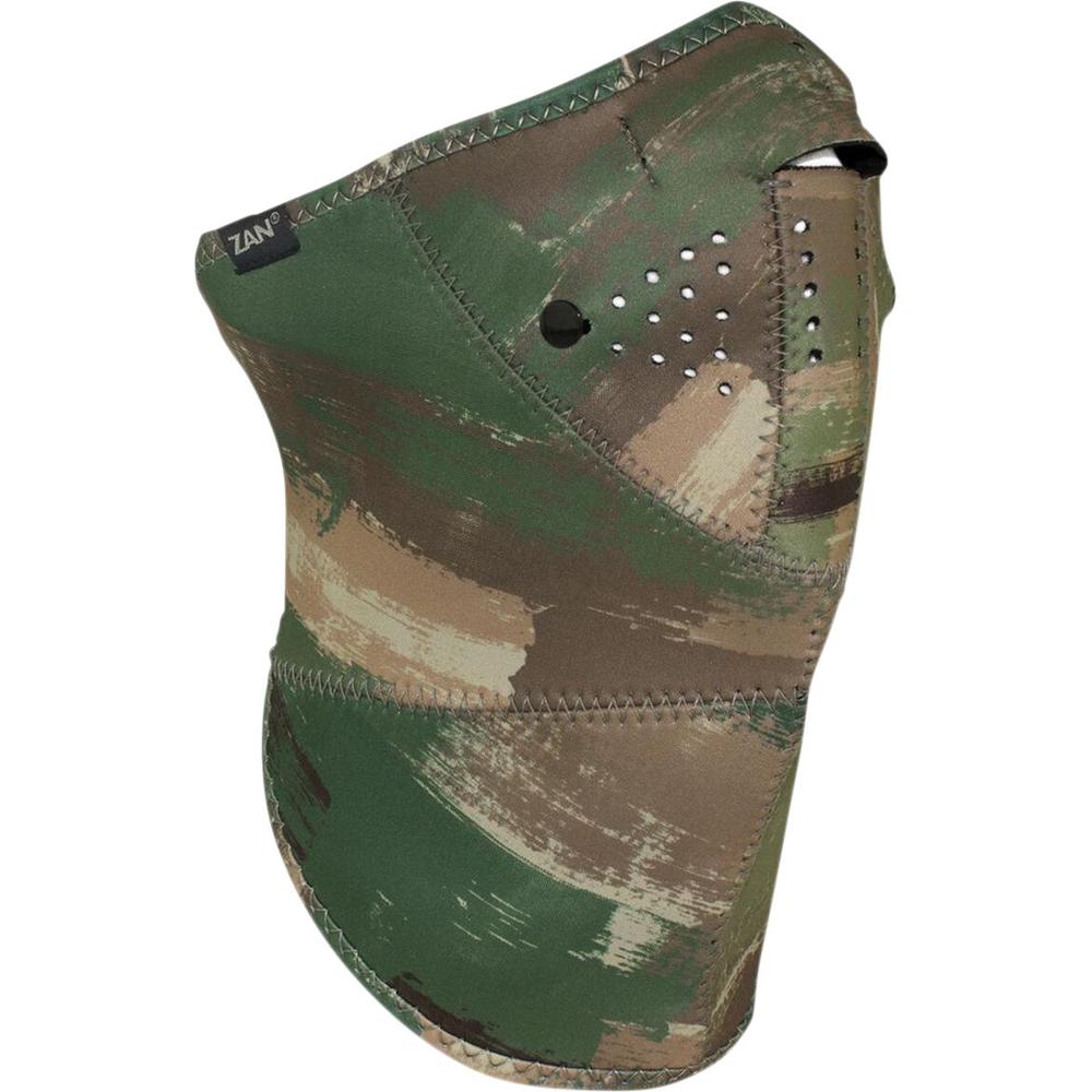 ZAN 3 Panel Neo-X Face Mask Brown / Camo Green