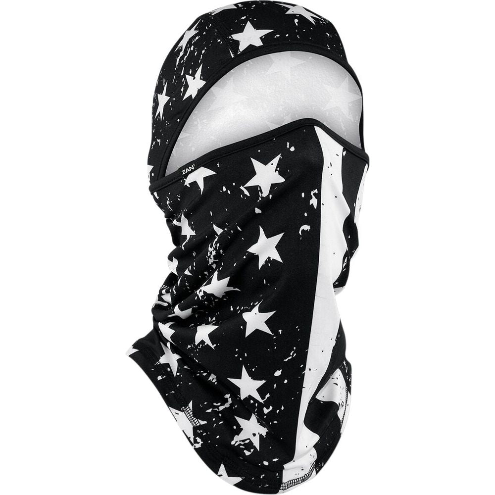 ZAN SportFlex Convertible Balaclava Black / White