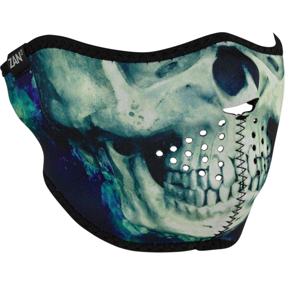 ZAN Neoprene Half Mask Black / Green / White