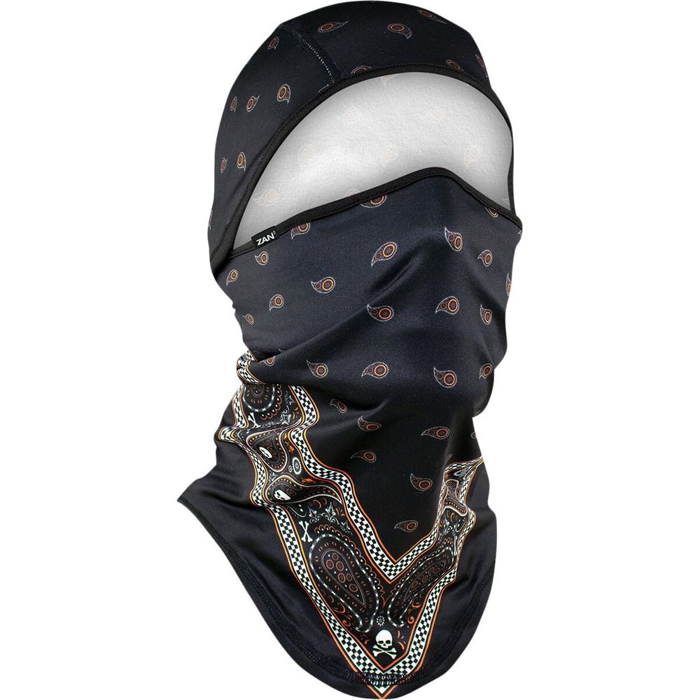 ZAN SportFlex Convertible Balaclava Black / Orange / White