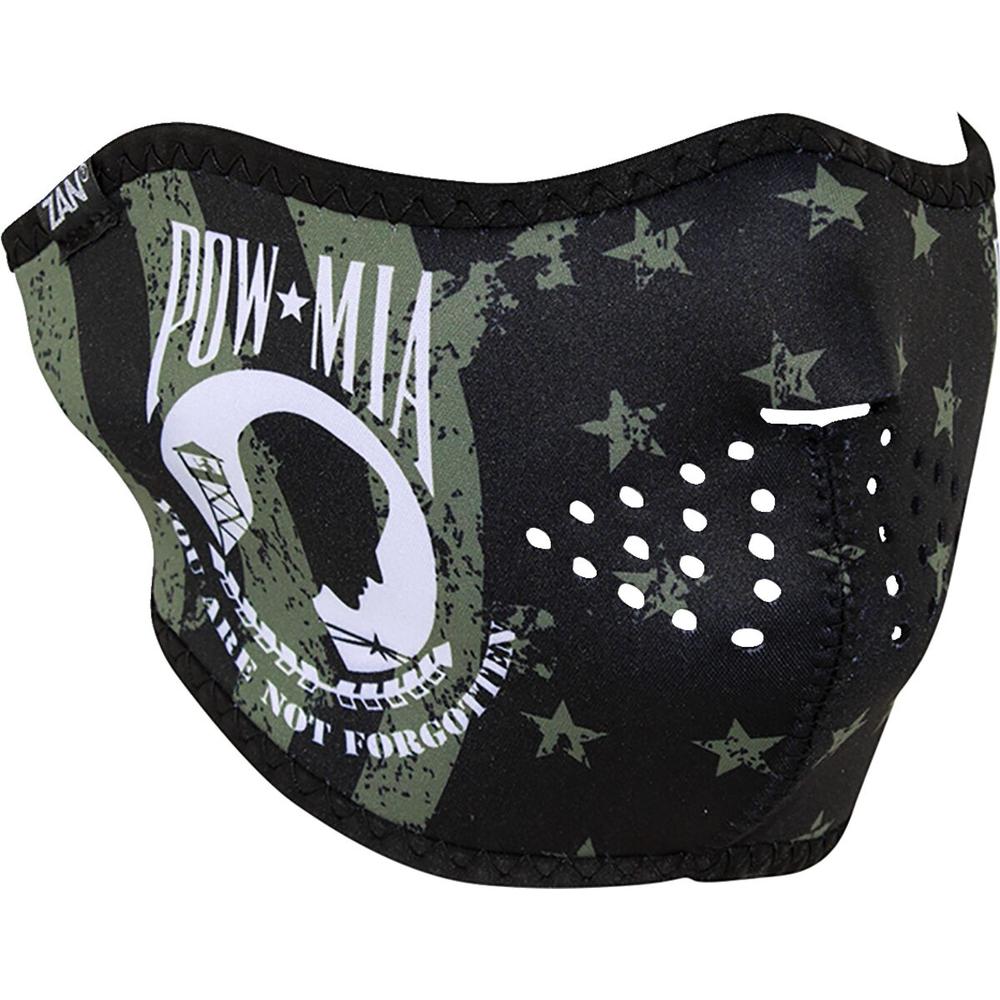 ZAN Neoprene Half Mask POW MIA